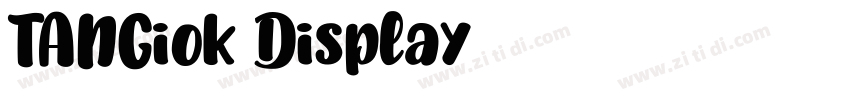 TANGiok Display字体转换